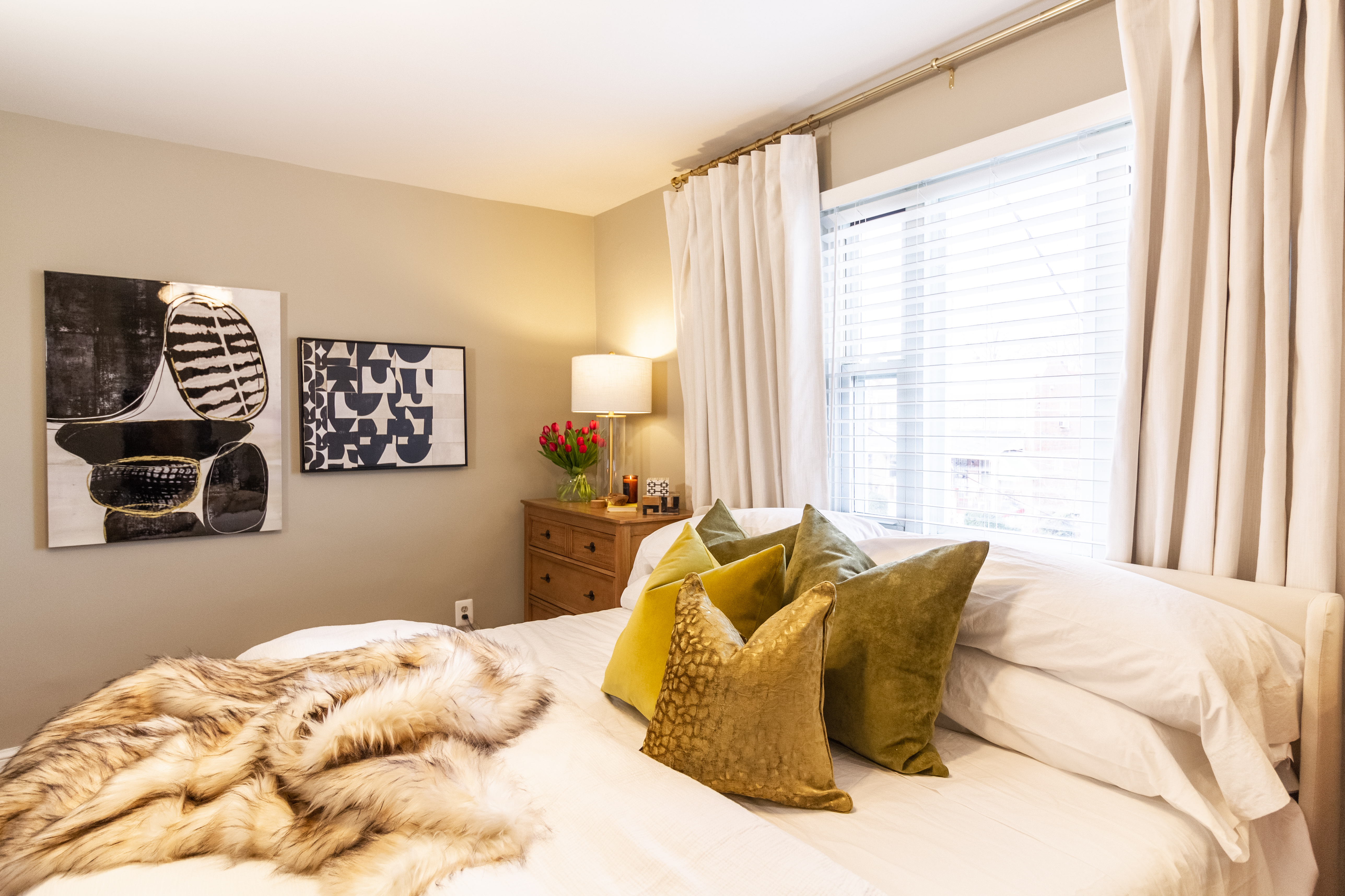 Full Room Picture of Master Bedroom Makeover
