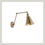 Brass Library Sconce Click to shop