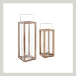 Wood Outdoor Lantern