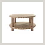 Round Wood Coffee Table Click to shop