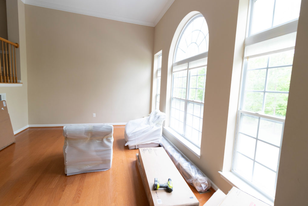 Before Picture of the living room