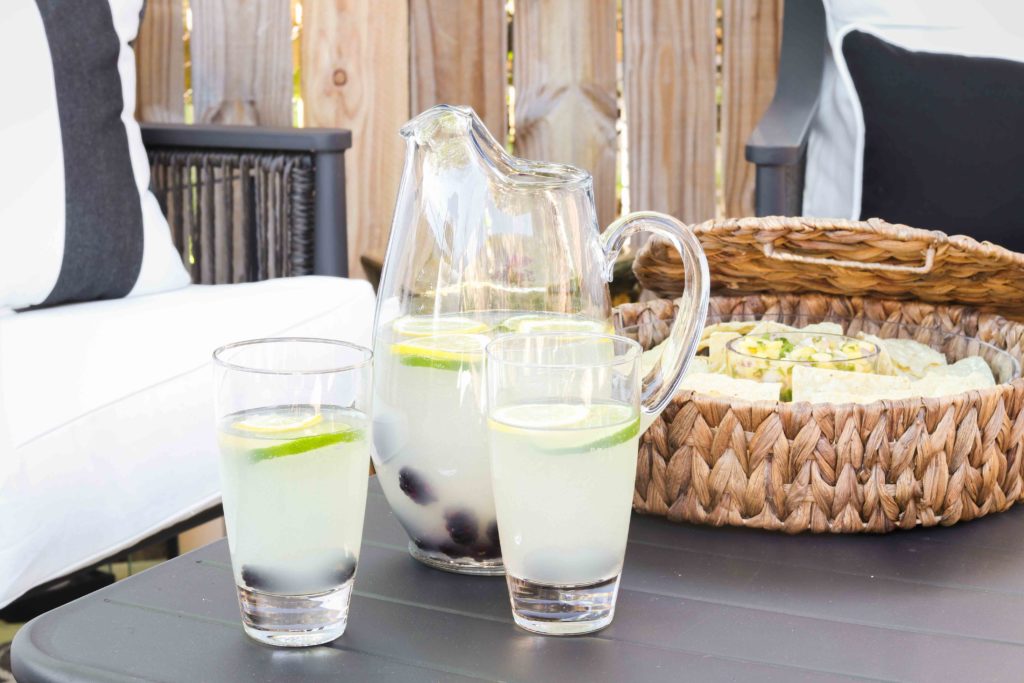 Outdoor Glass Pitcher Set
