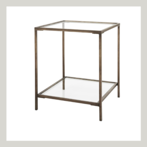 Glass Side Table