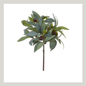 faux olive branches