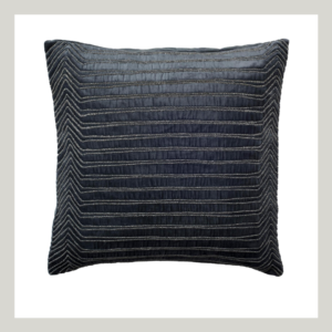 blue velvet pillow 18x18