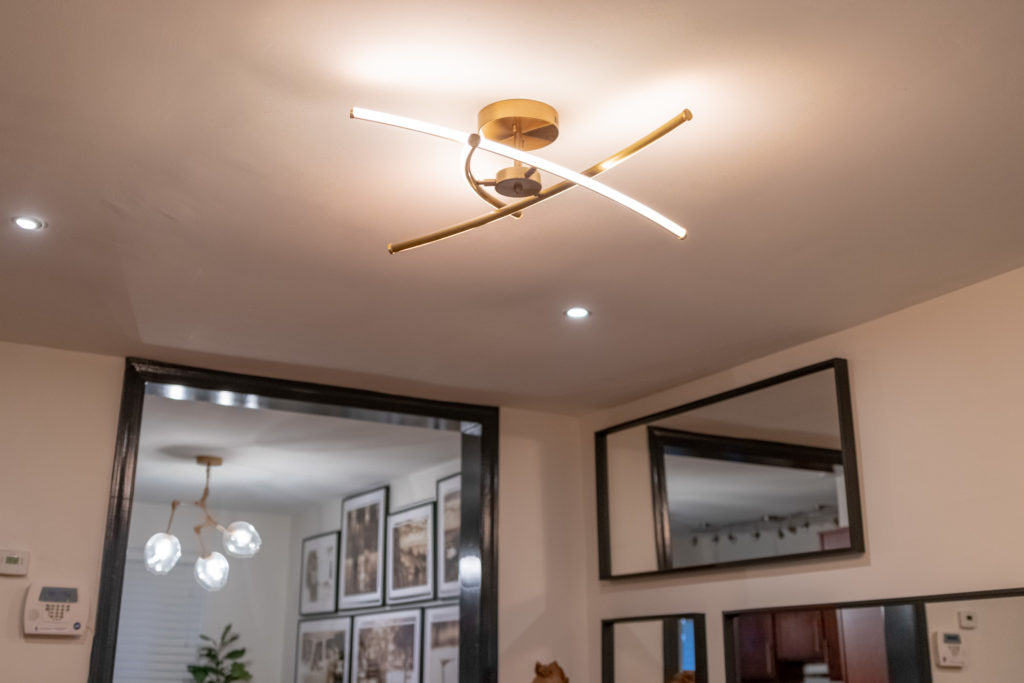 Rashida Banks_The Home Depot_Semi Flush Mount Brass Fixture Modern_Jonathan Y