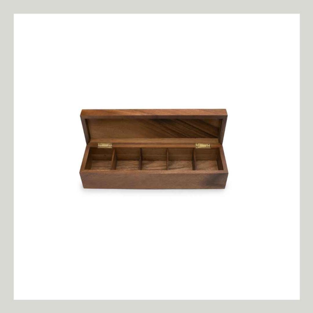 Wood Tea Box