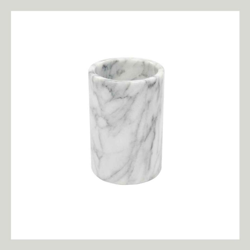 Marble wine holder