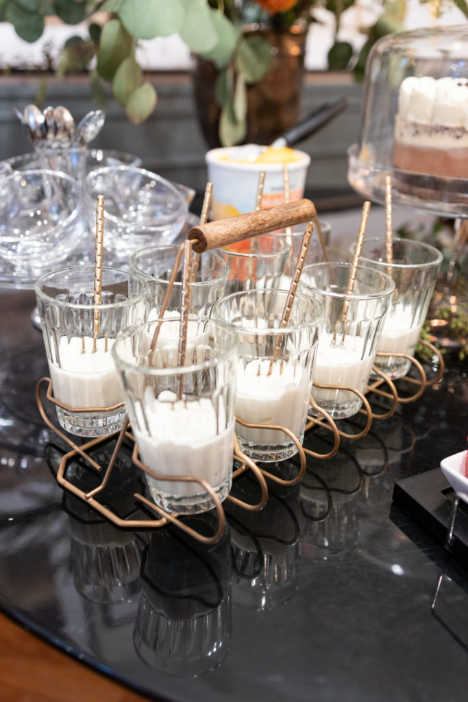 Glass Dessert cup set  for the Holidays 2020 from The Home Depot on Rashida Banks Blog