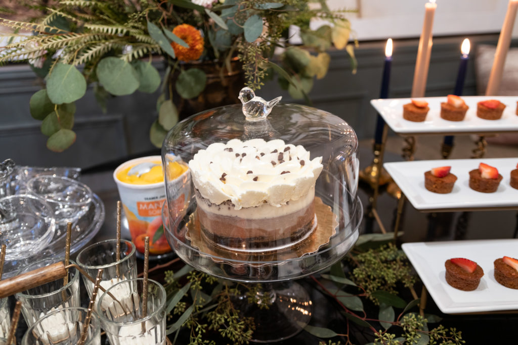 Glass Cake stand with lid from The Home Depot on Rashida Banks Blog