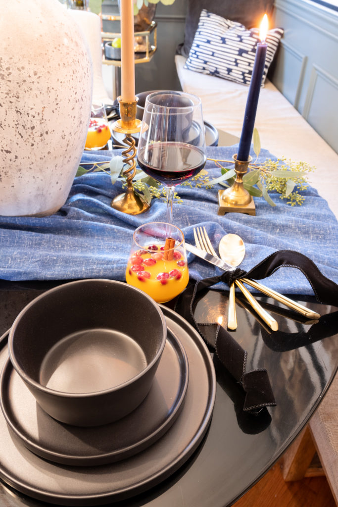 Brushed Gold Flatware from The Home Depot on Rashida Banks Blog