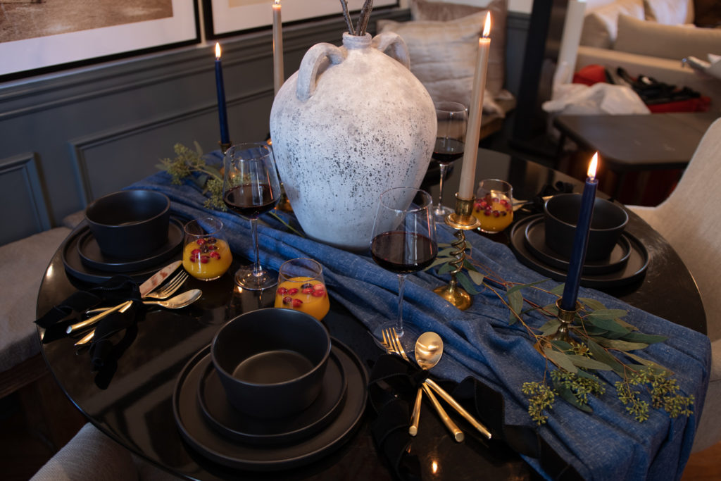 Black Stone dinnerware from The Home Depot Black Friday 2020