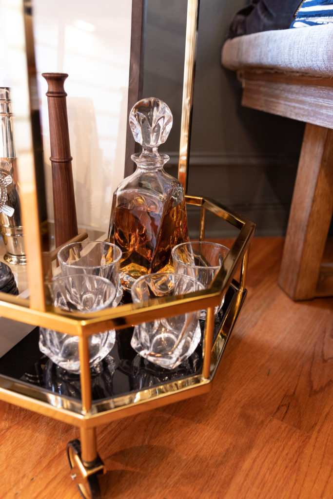 Whiskey Decanter and Glass set from Home Depot on Rashida Banks Blog