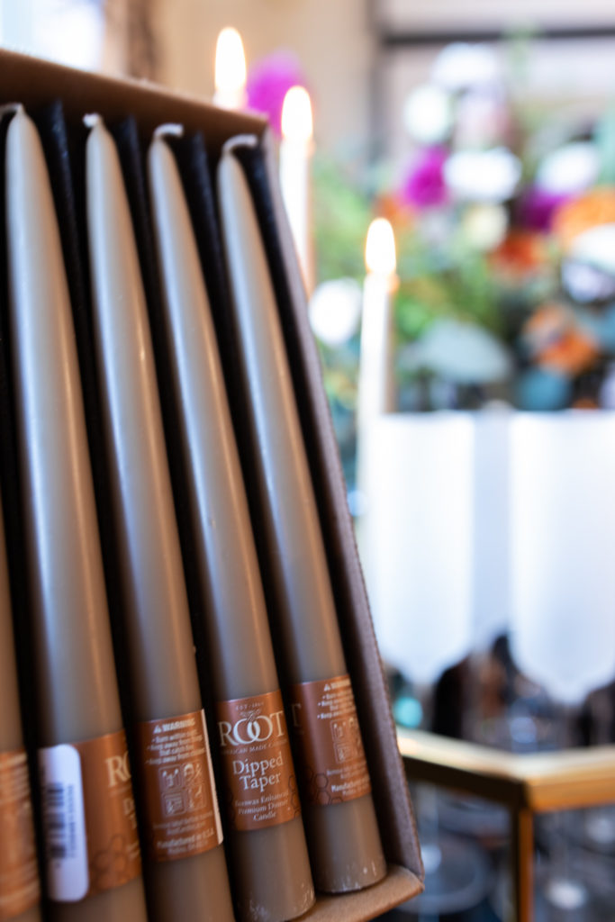 Taupe Tapered CandleSticks from Home Depot on Rashida Banks Blog